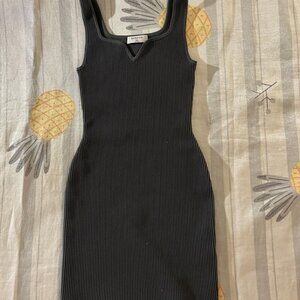 Aritzia Ribbed Bodycon Dress